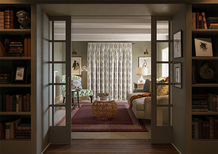 Coppice Faux Silk, Ginger - Made to Measure Curtain - Image 15